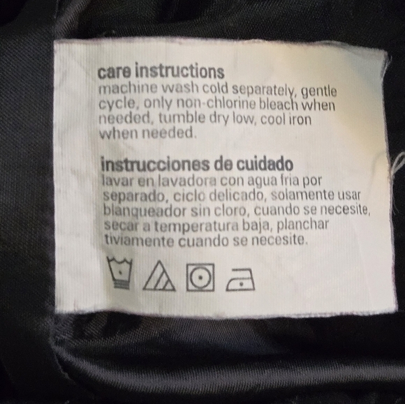 ESPRIT Black Quilted Zipper Jacket - Picture 9 of 10